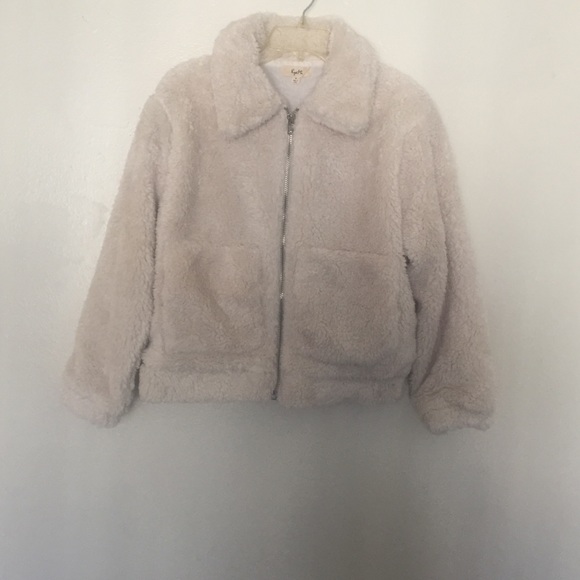 BLAKE Faux Fur Teddy Bomber Jacket - Picture 4 of 6